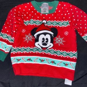 Disney baby xmas sweater